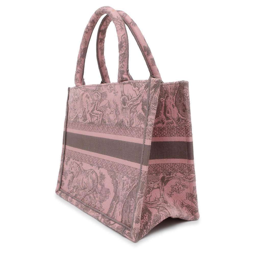 Dior Jouy Bag de Toile Book Christian Handbag Reverse Tote